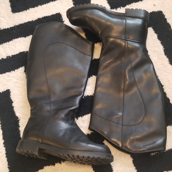 blondo black leather boots